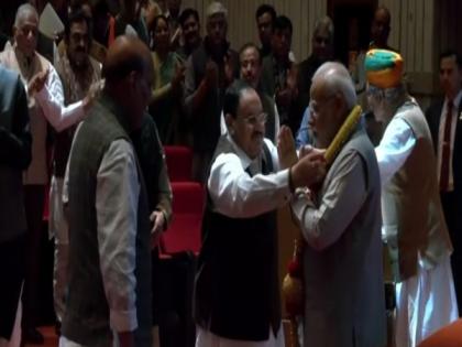 BJP Parliamentary Party meeting begins | BJP Parliamentary Party meeting begins