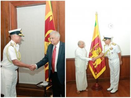 Indian Navy chief discusses defence cooperation with Sri Lankan PM, President in Colombo | Indian Navy chief discusses defence cooperation with Sri Lankan PM, President in Colombo