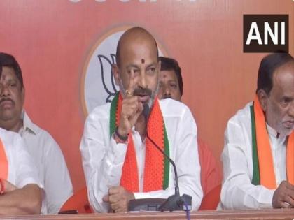 Telangana BJP president Bandi Sanjay Kumar slams BRS, calls it 'virus' | Telangana BJP president Bandi Sanjay Kumar slams BRS, calls it 'virus'