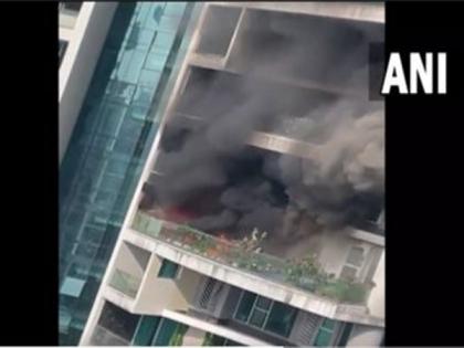 Fire breaks out at Mumbai's Lower Parel building | Fire breaks out at Mumbai's Lower Parel building