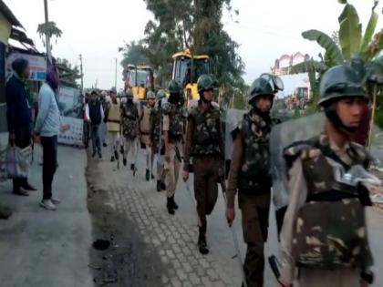 Assam: Major eviction drive starts in Nagaon | Assam: Major eviction drive starts in Nagaon
