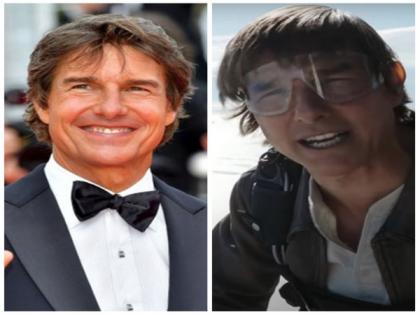Tom Cruise leaps off a plane in new video, check out why? | Tom Cruise leaps off a plane in new video, check out why?