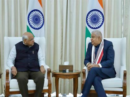 New Delhi: CM Bhupendra Patel calls on VC Jagdeep Dhankhad | New Delhi: CM Bhupendra Patel calls on VC Jagdeep Dhankhad