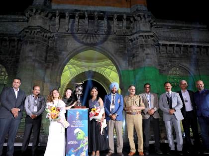 Hockey World Cup 2023 Trophy receives grand welcome in Mumbai | Hockey World Cup 2023 Trophy receives grand welcome in Mumbai