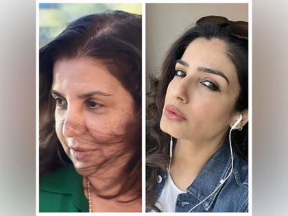 Farah Khan, Raveena Tandon share adorable moment together with kids at Qatar | Farah Khan, Raveena Tandon share adorable moment together with kids at Qatar