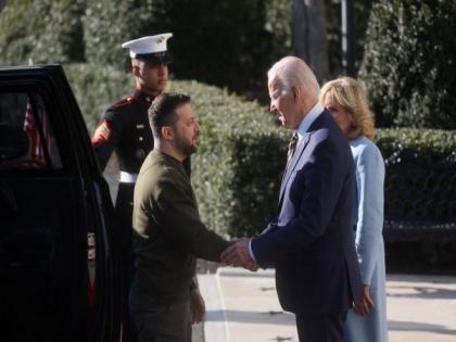 US President Biden welcomes Ukrainian President Zelenskyy to White House | US President Biden welcomes Ukrainian President Zelenskyy to White House