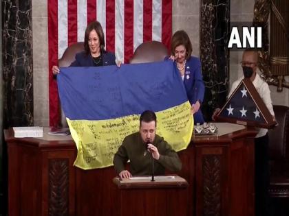 "Your money is not charity, is investment in global security": Zelenskyy in address to US Congress | "Your money is not charity, is investment in global security": Zelenskyy in address to US Congress "Your money is not charity, is investment in global security": Zelenskyy in address to US Congress | "Your money is not charity, is investment in global security": Zelenskyy in address to US Congress