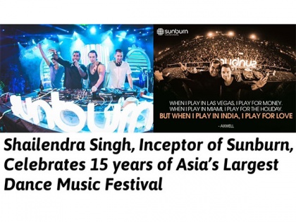 Shailendra Singh, Inceptor of Sunburn, Celebrates 15 years of Asia's Largest Dance Music Festival | Shailendra Singh, Inceptor of Sunburn, Celebrates 15 years of Asia's Largest Dance Music Festival
