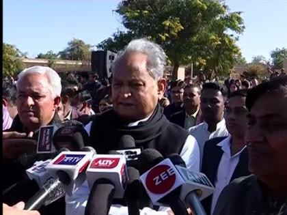 We say Jai Siyaram, while BJP evokes fear through Jai Shree Ram slogan: Ashok Gehlot | We say Jai Siyaram, while BJP evokes fear through Jai Shree Ram slogan: Ashok Gehlot