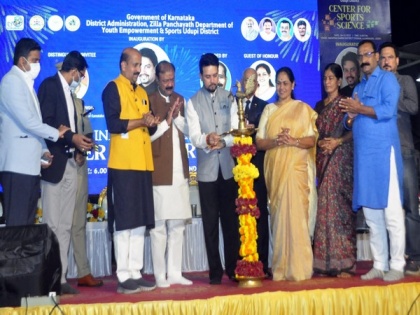 Anurag Thakur inaugurates Sports Science Centre in Udupi | Anurag Thakur inaugurates Sports Science Centre in Udupi