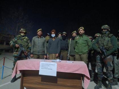 Terrorist over-ground worker arrested in J-K's Poonch, ammunition recovered | Terrorist over-ground worker arrested in J-K's Poonch, ammunition recovered Terrorist over-ground worker arrested in J-K's Poonch, ammunition recovered | Terrorist over-ground worker arrested in J-K's Poonch, ammunition recovered
