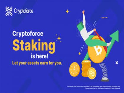 Cryptoforce Launches Staking Program with a Zero-TDS on Investment | Cryptoforce Launches Staking Program with a Zero-TDS on Investment