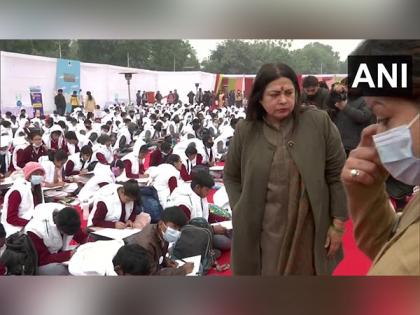 Meenakshi Lekhi attends painting competition named after PM Modi book to mark 'Veer Baal Divas' | Meenakshi Lekhi attends painting competition named after PM Modi book to mark 'Veer Baal Divas' Meenakshi Lekhi attends painting competition named after PM Modi book to mark 'Veer Baal Divas' | Meenakshi Lekhi attends painting competition named after PM Modi book to mark 'Veer Baal Divas'