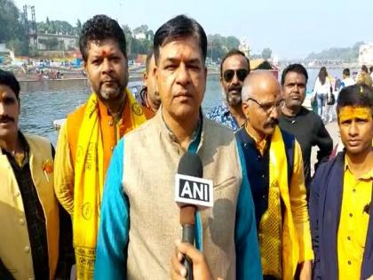 MP: Shobha Yatra taken out ahead of International Water Festival in Ujjain | MP: Shobha Yatra taken out ahead of International Water Festival in Ujjain