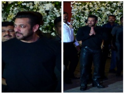 Salman Khan's 57th birthday: 'Bhaijaan' cuts cake with paps, see pictures | Salman Khan's 57th birthday: 'Bhaijaan' cuts cake with paps, see pictures