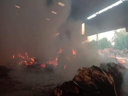 Fire breaks out in plywood factory in Gujarat's Kheda, doused off | Fire breaks out in plywood factory in Gujarat's Kheda, doused off