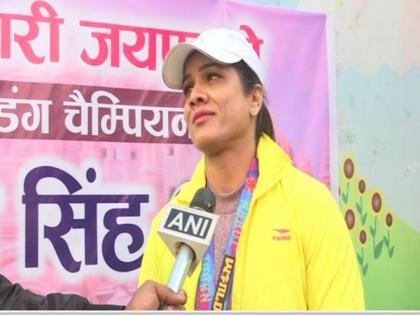 Rajasthan's first female bodybuilder, mother of 2, wins Gold at international competition | Rajasthan's first female bodybuilder, mother of 2, wins Gold at international competition Rajasthan's first female bodybuilder, mother of 2, wins Gold at international competition | Rajasthan's first female bodybuilder, mother of 2, wins Gold at international competition