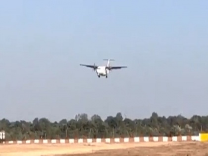 Union Minister Scindia hails successful trial landing af ATR-72 at Rourkela airport | Union Minister Scindia hails successful trial landing af ATR-72 at Rourkela airport