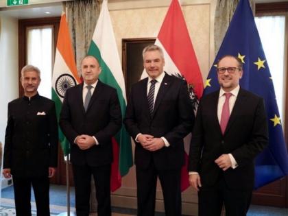 Jaishankar meets Bulgarian President, Austrian Chancellor in Vienna | Jaishankar meets Bulgarian President, Austrian Chancellor in Vienna