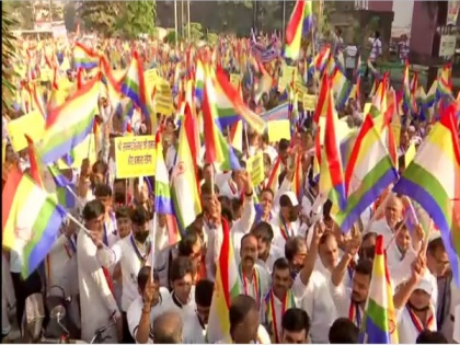 Protest in Mumbai against Jharkhand govt's decision to declare 'sacred' Shri Sammed Shikharji a tourist place | Protest in Mumbai against Jharkhand govt's decision to declare 'sacred' Shri Sammed Shikharji a tourist place