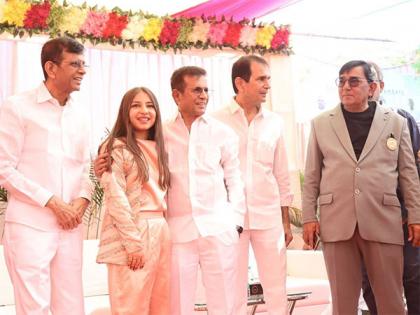 Abbas-Mustan, Arjun Rampal, and Vishal Jethwa attend, a mass wedding organised by Zaryaah Foundation in Gujarat | Abbas-Mustan, Arjun Rampal, and Vishal Jethwa attend, a mass wedding organised by Zaryaah Foundation in Gujarat