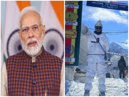 PM Modi applauds as Capt Shiva Chauhan becomes first woman officer to be deployed at highest battlefield of Siachen | PM Modi applauds as Capt Shiva Chauhan becomes first woman officer to be deployed at highest battlefield of Siachen