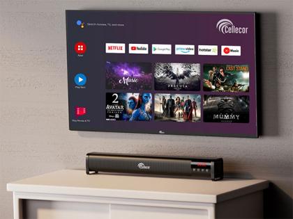 Cellecor launches Full HD Smart TV, a new range of waterproof earbuds, and a Bluetooth Soundbar | Cellecor launches Full HD Smart TV, a new range of waterproof earbuds, and a Bluetooth Soundbar