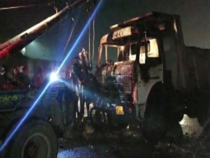 Dragged for around 500m, man charred to death after truck hits scooter in WB's Siliguri | Dragged for around 500m, man charred to death after truck hits scooter in WB's Siliguri