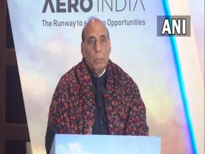 "We have created a robust defence manufacturing ecosystem,": Rajnath Singh at Aero India-2023 Ambassadors' Conference | "We have created a robust defence manufacturing ecosystem,": Rajnath Singh at Aero India-2023 Ambassadors' Conference