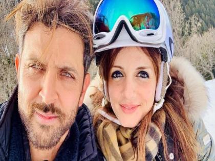 Hrithik Roshan receives a sweet birthday wish from ex-wife Sussanne Khan | Hrithik Roshan receives a sweet birthday wish from ex-wife Sussanne Khan