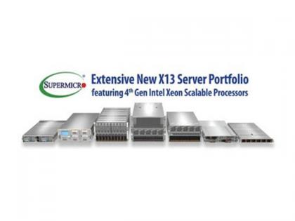 Supermicro Unleashes New Better, Faster, and Greener X13 Server Portfolio Featuring 4th Gen Intel Xeon Scalable Processors | Supermicro Unleashes New Better, Faster, and Greener X13 Server Portfolio Featuring 4th Gen Intel Xeon Scalable Processors
