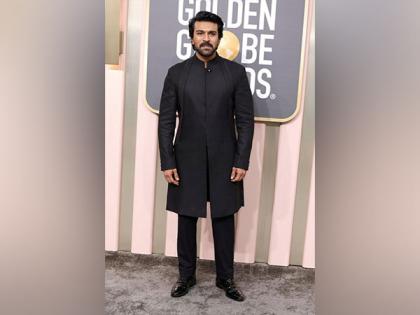 RRR: See how Ram Charan celebrated Golden Globe victory | RRR: See how Ram Charan celebrated Golden Globe victory