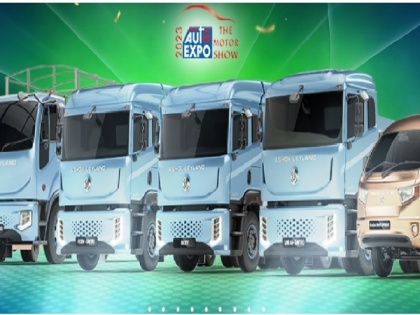 Auto Expo: Ashok Leyland brings 6 solutions from its green mobility stable | Auto Expo: Ashok Leyland brings 6 solutions from its green mobility stable