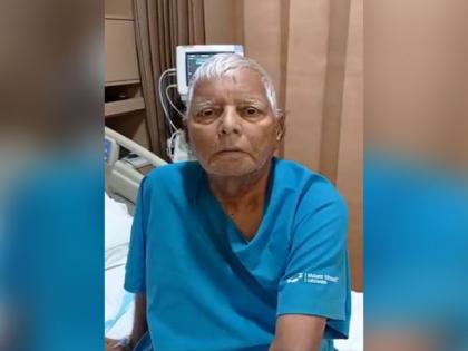 "Sad to hear demise of big brother..." Lalu Yadav condoles death of Sharad Yadav from Singapore | "Sad to hear demise of big brother..." Lalu Yadav condoles death of Sharad Yadav from Singapore