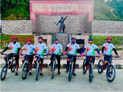 Team of National adventure institute (NIMAS) completes first 7 North eastern states Expedition, Creates two national records | Team of National adventure institute (NIMAS) completes first 7 North eastern states Expedition, Creates two national records