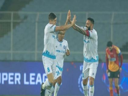 ISL: Jamshedpur FC end 10-match winless streak, dent EBFC's playoffs hopes after 2-1 win | ISL: Jamshedpur FC end 10-match winless streak, dent EBFC's playoffs hopes after 2-1 win