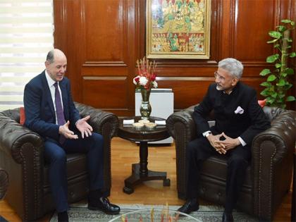 S Jaishankar meets FCDO Permanent Under-Secretary Philip Barton in Delhi | S Jaishankar meets FCDO Permanent Under-Secretary Philip Barton in Delhi