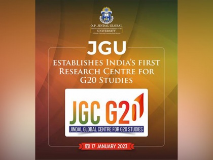 O.P. Jindal Global University establishes India's first research center on G20 Studies | O.P. Jindal Global University establishes India's first research center on G20 Studies