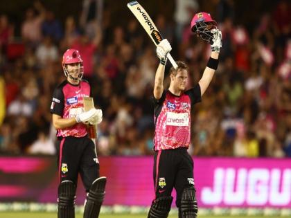 BBL: Steve Smith's ton powers Sydney Sixers to 59-run win over Adelaide Strikers | BBL: Steve Smith's ton powers Sydney Sixers to 59-run win over Adelaide Strikers