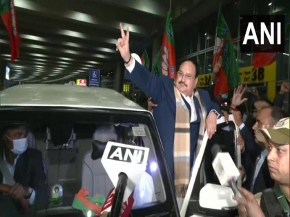 JP Nadda arrives Kolkata to address public in Nadia today, first time since tenure as BJP president extended | JP Nadda arrives Kolkata to address public in Nadia today, first time since tenure as BJP president extended