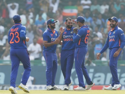 India pacers run riot to bundle out New Zealand for 108 in second ODI | India pacers run riot to bundle out New Zealand for 108 in second ODI