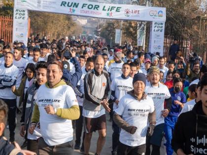 Indian Embassy in Kathmandu organises 'Run for LiFE' marathon to commemorate 'Azadi Ka Amrit Mahotsav' | Indian Embassy in Kathmandu organises 'Run for LiFE' marathon to commemorate 'Azadi Ka Amrit Mahotsav'