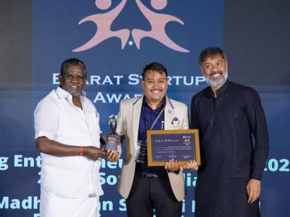 Dr Madhusudan Shastri B.V. was presented with Young Entrepreneur Award by IBE Bharat Startup Awards on National Startup Day | Dr Madhusudan Shastri B.V. was presented with Young Entrepreneur Award by IBE Bharat Startup Awards on National Startup Day