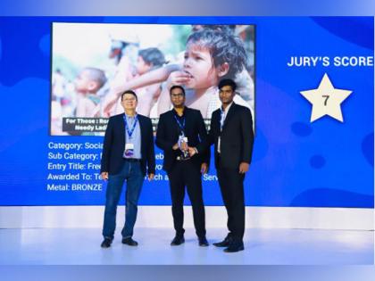 Teamology wins the Best Use of Facebook award at Afaqs Digies Digital Awards 2023 for 'Free Food for Everyone' ad campaign | Teamology wins the Best Use of Facebook award at Afaqs Digies Digital Awards 2023 for 'Free Food for Everyone' ad campaign