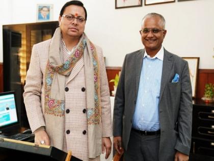 Joshimath crisis: Emaar India CEO Kalyan Chakraborty meets U'khand CM Dhami, promises to help people | Joshimath crisis: Emaar India CEO Kalyan Chakraborty meets U'khand CM Dhami, promises to help people