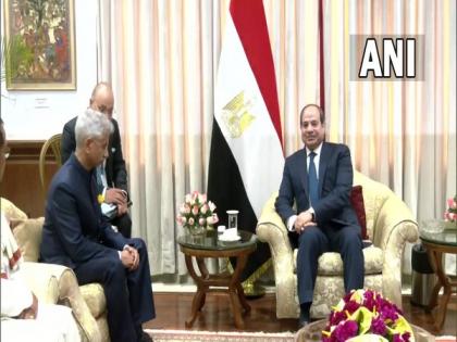 EAM Jaishankar holds meeting with Egyptian President Abdel Fattah El-Sisi | EAM Jaishankar holds meeting with Egyptian President Abdel Fattah El-Sisi