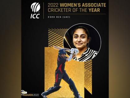 ICC announces Esha Oza as Women's Associate Cricketer of 2022 | ICC announces Esha Oza as Women's Associate Cricketer of 2022