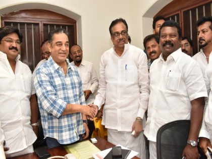 "Not a party man...I'm party to battle," says Kamal Haasan on MNM's support to Congress in Erode East bypolls | "Not a party man...I'm party to battle," says Kamal Haasan on MNM's support to Congress in Erode East bypolls