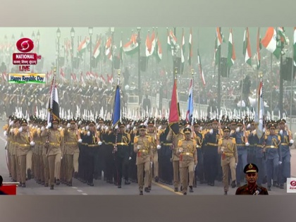 Republic Day Parade kicks off with Egyptian Army contingent's march on Kartavya Path | Republic Day Parade kicks off with Egyptian Army contingent's march on Kartavya Path