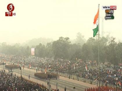 74th Republic Day parade highlights 'Atmanirbhar Bharat' | 74th Republic Day parade highlights 'Atmanirbhar Bharat'